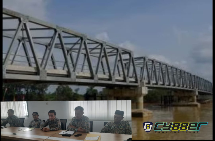 BPJN Riau Dicurigai Jual Besi Bekas Jembatan Kebun Durian 